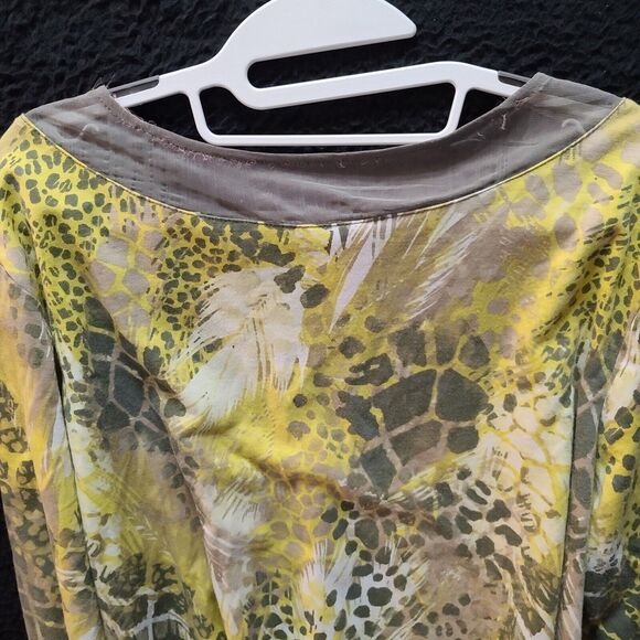 Hearts Of Palm Womens Blouse Multi-Color Size 2X Polyester Blend Stretch - Picture 12 of 12